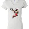 Women's Short Sleeve V-Neck T-Shirt Thumbnail