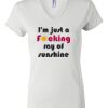 Women's Short Sleeve V-Neck T-Shirt Thumbnail