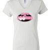 Women's Short Sleeve V-Neck T-Shirt Thumbnail