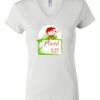 Women's Short Sleeve V-Neck T-Shirt Thumbnail
