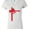 Women's Short Sleeve V-Neck T-Shirt Thumbnail