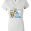 Women's Short Sleeve V-Neck T-Shirt Thumbnail