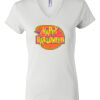 Women's Short Sleeve V-Neck T-Shirt Thumbnail