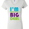 Women's Short Sleeve V-Neck T-Shirt Thumbnail