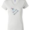 Women's Short Sleeve V-Neck T-Shirt Thumbnail