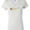 Women's Short Sleeve V-Neck T-Shirt Thumbnail