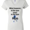 Women's Short Sleeve V-Neck T-Shirt Thumbnail