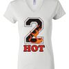 Women's Short Sleeve V-Neck T-Shirt Thumbnail