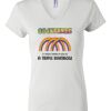 Women's Short Sleeve V-Neck T-Shirt Thumbnail