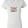 Women's Short Sleeve V-Neck T-Shirt Thumbnail