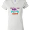 Women's Short Sleeve V-Neck T-Shirt Thumbnail