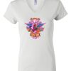 Women's Short Sleeve V-Neck T-Shirt Thumbnail