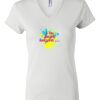 Women's Short Sleeve V-Neck T-Shirt Thumbnail