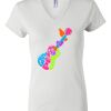 Women's Short Sleeve V-Neck T-Shirt Thumbnail