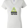 Women's Short Sleeve V-Neck T-Shirt Thumbnail