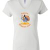 Women's Short Sleeve V-Neck T-Shirt Thumbnail