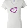 Women's Short Sleeve V-Neck T-Shirt Thumbnail