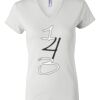 Women's Short Sleeve V-Neck T-Shirt Thumbnail