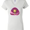 Women's Short Sleeve V-Neck T-Shirt Thumbnail