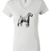 Women's Short Sleeve V-Neck T-Shirt Thumbnail