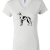 Women's Short Sleeve V-Neck T-Shirt Thumbnail