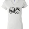 Women's Short Sleeve V-Neck T-Shirt Thumbnail