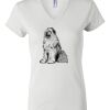 Women's Short Sleeve V-Neck T-Shirt Thumbnail