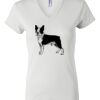 Women's Short Sleeve V-Neck T-Shirt Thumbnail