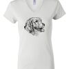 Women's Short Sleeve V-Neck T-Shirt Thumbnail