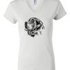 Women's Short Sleeve V-Neck T-Shirt Thumbnail