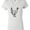 Women's Short Sleeve V-Neck T-Shirt Thumbnail