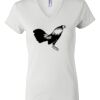 Women's Short Sleeve V-Neck T-Shirt Thumbnail