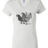 Women's Short Sleeve V-Neck T-Shirt Thumbnail