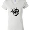 Women's Short Sleeve V-Neck T-Shirt Thumbnail