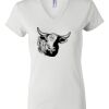 Women's Short Sleeve V-Neck T-Shirt Thumbnail