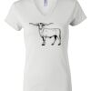 Women's Short Sleeve V-Neck T-Shirt Thumbnail