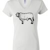 Women's Short Sleeve V-Neck T-Shirt Thumbnail