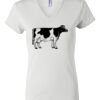 Women's Short Sleeve V-Neck T-Shirt Thumbnail