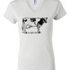 Women's Short Sleeve V-Neck T-Shirt Thumbnail