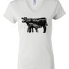 Women's Short Sleeve V-Neck T-Shirt Thumbnail