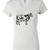 Women's Short Sleeve V-Neck T-Shirt Thumbnail