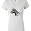 Women's Short Sleeve V-Neck T-Shirt Thumbnail