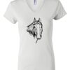 Women's Short Sleeve V-Neck T-Shirt Thumbnail