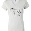 Women's Short Sleeve V-Neck T-Shirt Thumbnail