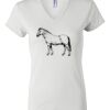 Women's Short Sleeve V-Neck T-Shirt Thumbnail