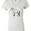 Women's Short Sleeve V-Neck T-Shirt Thumbnail