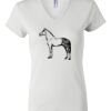 Women's Short Sleeve V-Neck T-Shirt Thumbnail