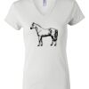 Women's Short Sleeve V-Neck T-Shirt Thumbnail