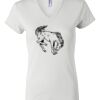 Women's Short Sleeve V-Neck T-Shirt Thumbnail