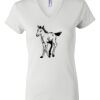 Women's Short Sleeve V-Neck T-Shirt Thumbnail